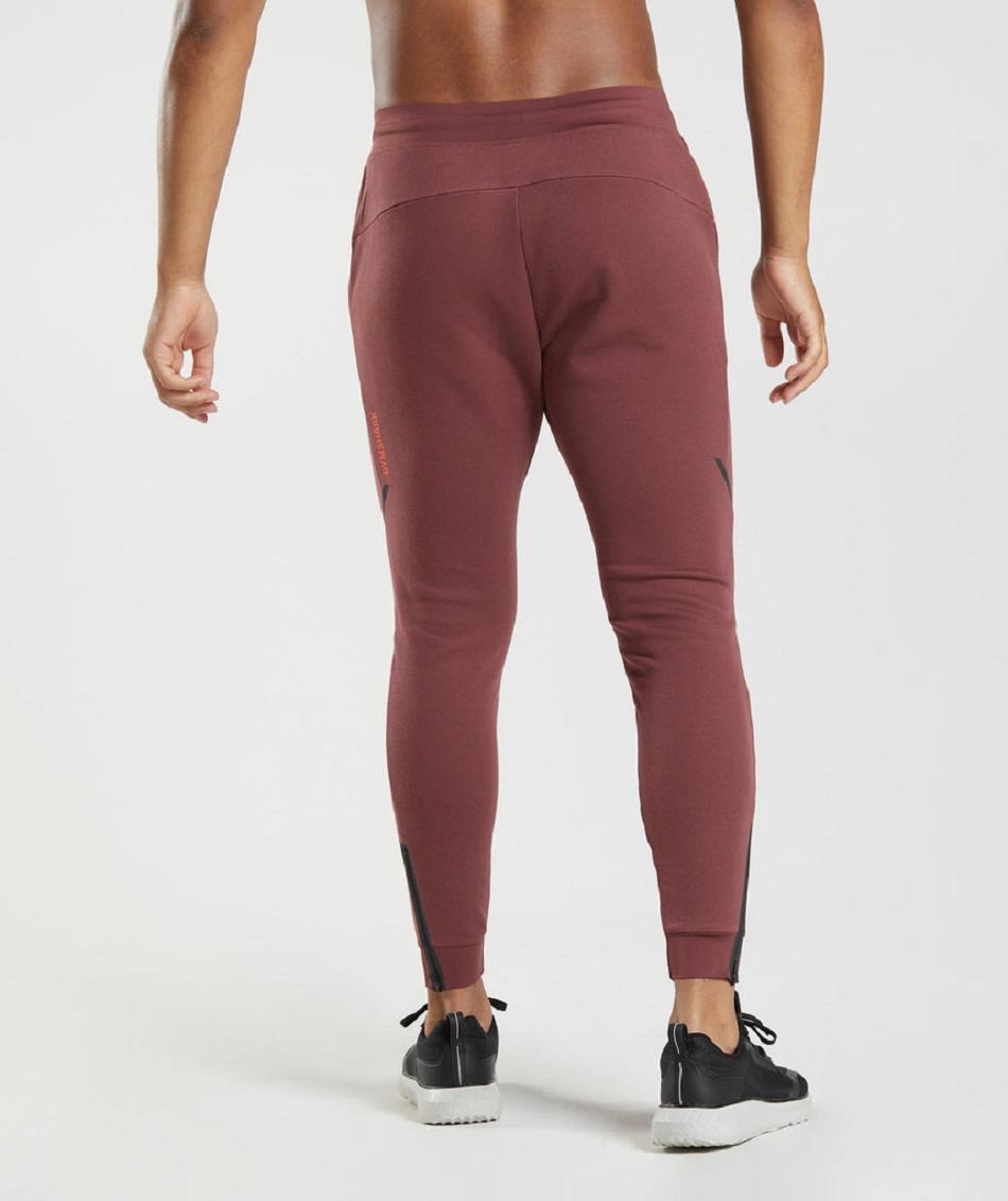 Pantalones Jogger Gymshark Apex Technical Hombre Rosas Marrones | CO 3742SGL